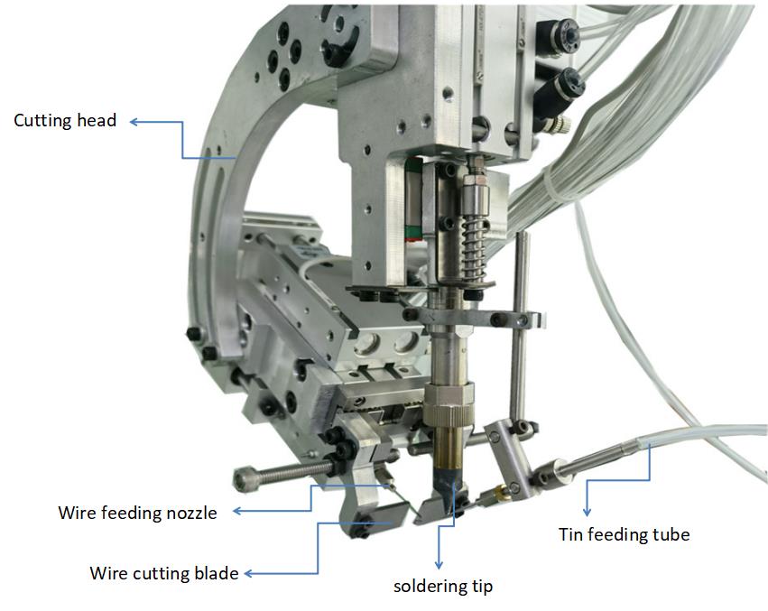 wire clipping machine machine à décoller