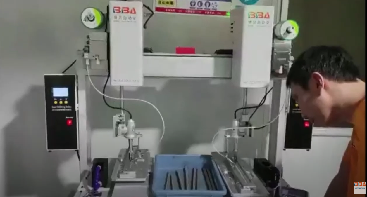 Outil de soudage automatique avec équipement de production à double tête, China Maker