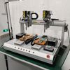 Robot de fixation BBA Auto Vis avec mangeoire à deux vis et têtes de tournevis double pour un ensemble simultané à deux vis