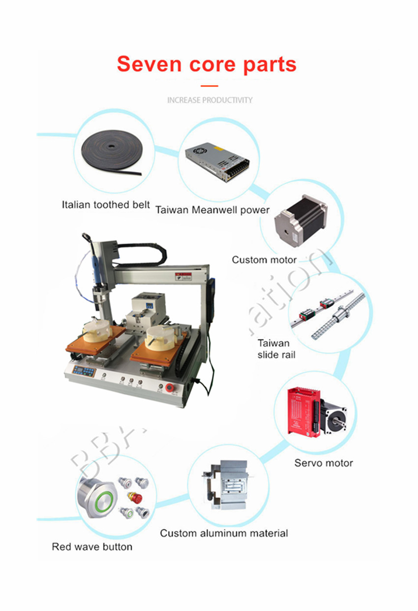 machine &agrave; assembler &agrave; vis de ventilateur