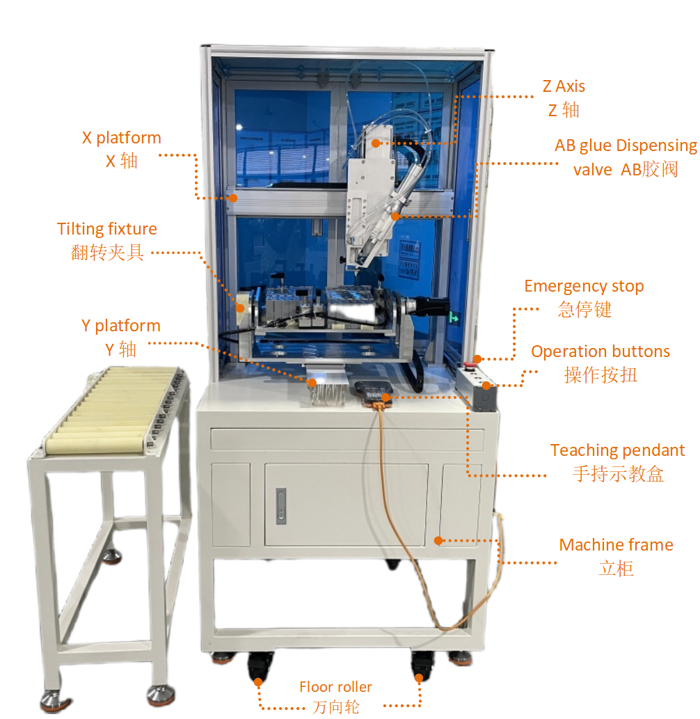 741dj ab 胶 - 爆炸图
