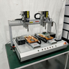 Robot de fixation BBA Auto Vis avec mangeoire à deux vis et têtes de tournevis double pour un ensemble simultané à deux vis