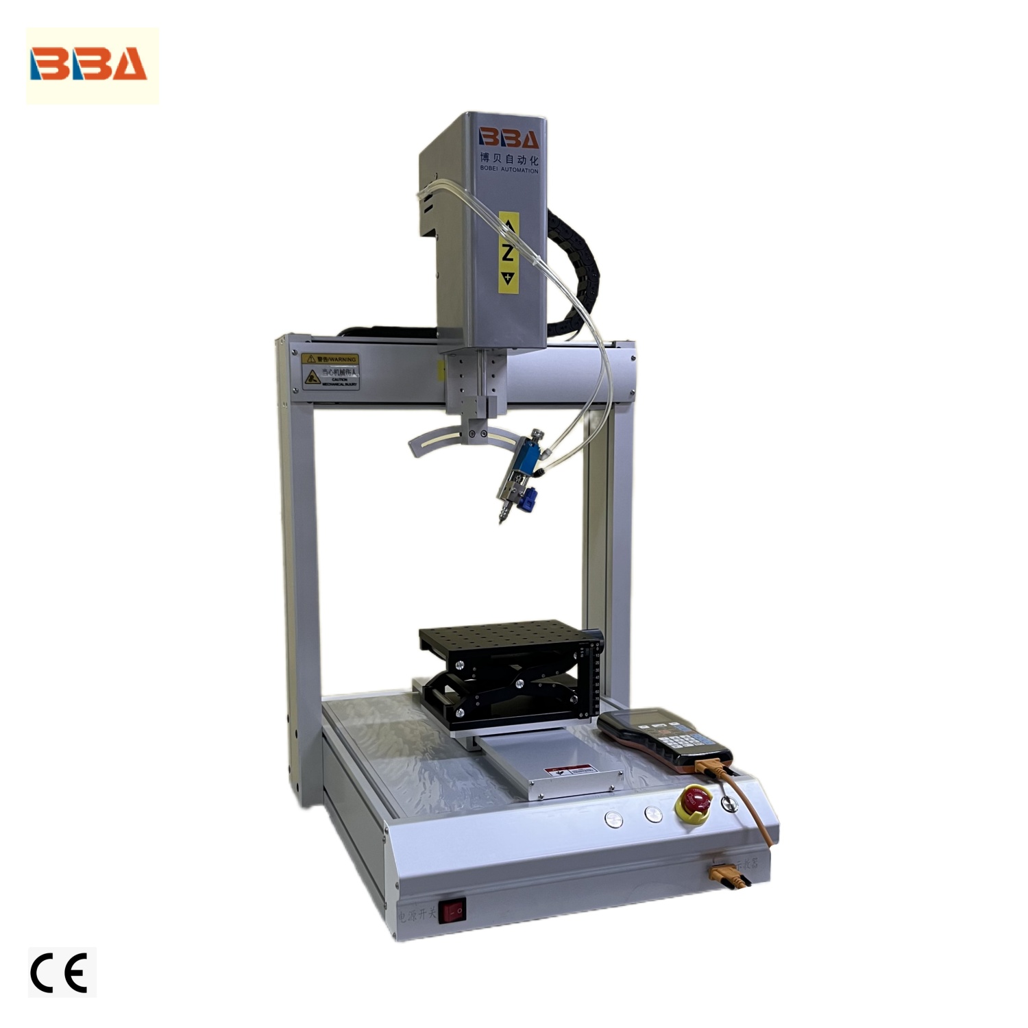 Machine de distribution adhésive de bureau à haute efficacité avec buse de haute précision utilisée dans la scellage du faisceau de fil