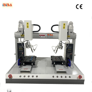 Machine de soudage automatique du robot de soudage avec têtes de soudage double pour le soudage automatique PCB