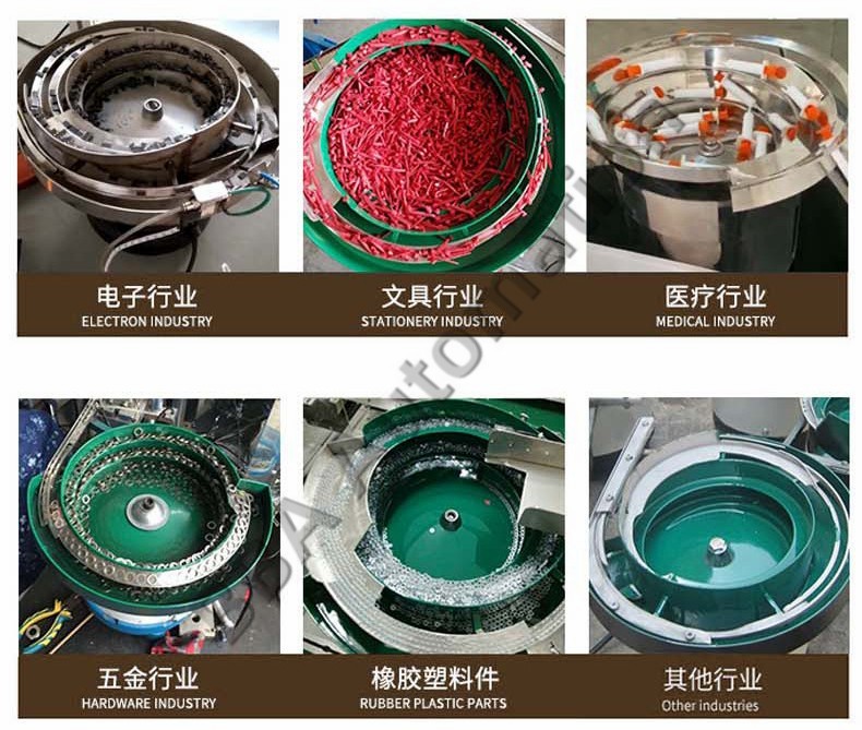 Application de chargeur de vis vibratoire