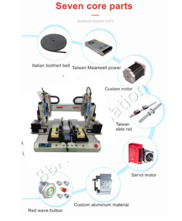 Machine d'assemblage des ampoules &agrave; LED