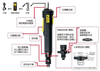 Mini tournevis sans fil de haute qualité Tournevis intelligents pour la fixation par vis