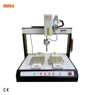 Machine de soudure PCB Style de l'axe XYZ avec couvercle de sécurité et pointe de fer, idéal pour le soudage à LED