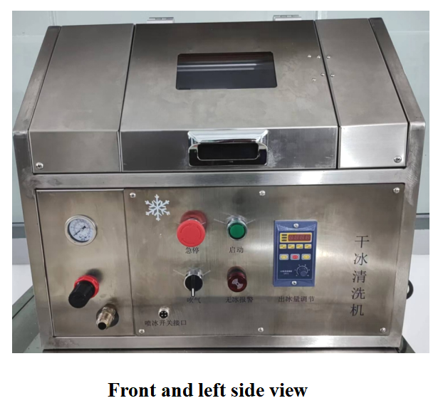 Machine &agrave; dynamitage de glace s&egrave;che