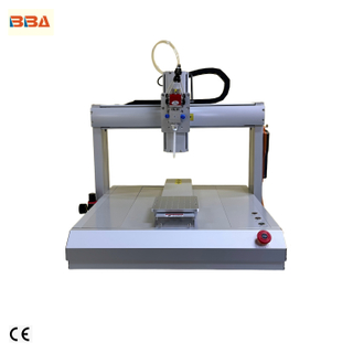 Distributeur automatique de colle de Table, Robot de distribution de bureau de haute précision pour l'électronique