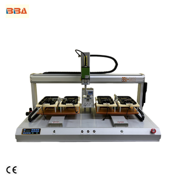 Machine de fixation à vis automatique de bureau, double Station, Servo pour chargeur d'écouteurs TWS, verrouillage du boîtier en plastique