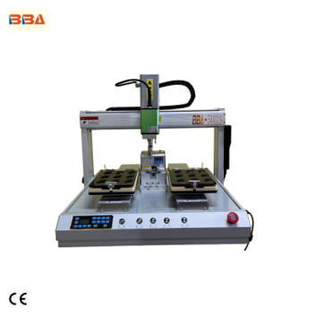 Machine de verrouillage automatique de vis de bureau de haute précision, avec assemblage de rondelle, équipement de fixation de vis d'alimentation automatique pour l'électronique