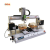 Robot de vissage à double servo de bureau personnalisé ; visseuse à double station à grande vitesse pour boîtiers en plastique de télécommande de petits appareils électroménagers ; Machine à visser les circuits imprimés.